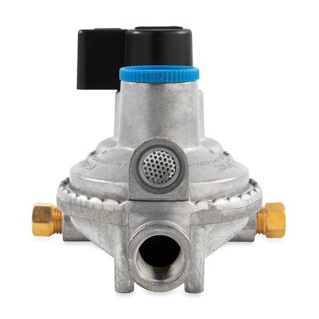 Camco PROPANE DOUBLE-STAGE AUTO-CHANGEOVER REGULATOR, CCSAUS, CLAM 59005
